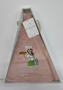 Полотенце Maison D'or Round Towel Q70см Pink 9772