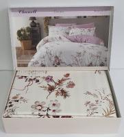 Постільна білизна Maison D'or сатин 200х220 Chanell Dark Lilac