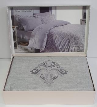 Постельное белье Maison D'or сатин 200х220 New Damask Grey
