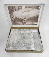 Скатерть Велюр Maison Royale 160x220 Yildiz Grey