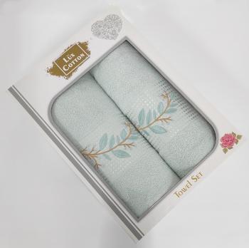 Набор махровых полотенец 2шт АЕ model-10