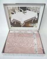 Скатертина Maison Royale 160x260 Melisa Pudra