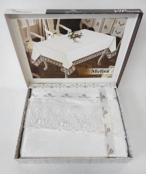 Скатерть Maison Royale 160x300 ovale Melisa White