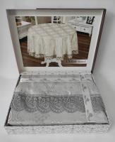 Скатерть Maison Royale 160 круг Demir Gri