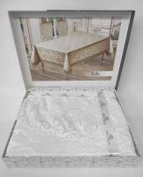 Скатерть Maison Royale 160x300 ovale Eda White
