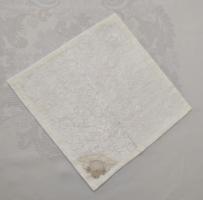 Салфетка велюровая Acme с кружевом 35*35 Damla Krem