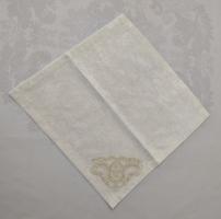 Салфетка велюровая Acme с кружевом 35*35 Odin Krem