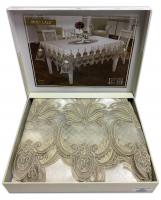 Скатерть Велюр Acme Tekstil 110x160 Lale Krem