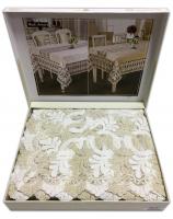 Скатертина Велюр Acme Tekstil 110x160 Amora Cappucino