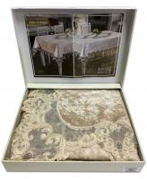 Скатертина Велюр Acme Tekstil 110x160 Kyrien Cappicino