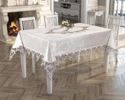 Скатертина Велюр Acme Tekstil 110x160 Kyrien Cappicino