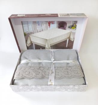 Скатертина Maison Royale 160x300 Sultan Grey