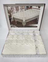 Скатерть Maison Royale 160x200 ovale Susanne Cream