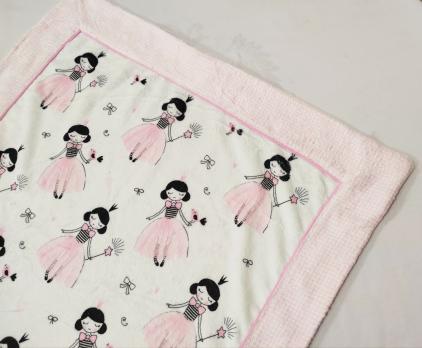 Плед дитячий Maison D'or Pinkie Princess 100x150