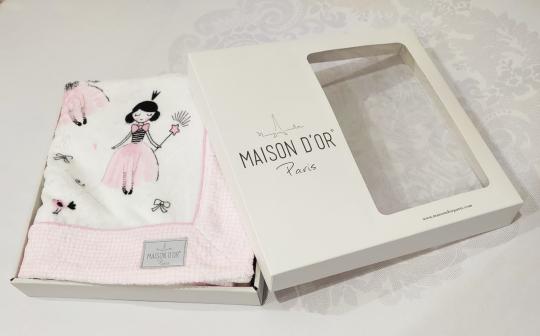 Плед дитячий Maison D'or Pinkie Princess 100x150