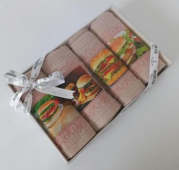 Подарочный набор полотенец Maison D'or Burger Pudra