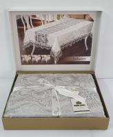 Скатерть Велюр Maison Royale 160x220 Sahaser Grey