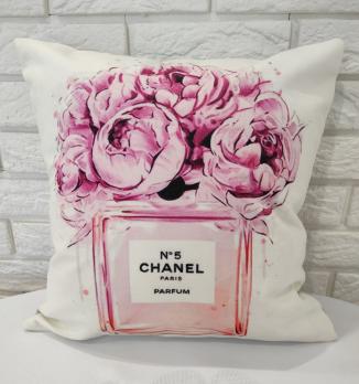 Наволочка декоративная CHANEL №5 40*40